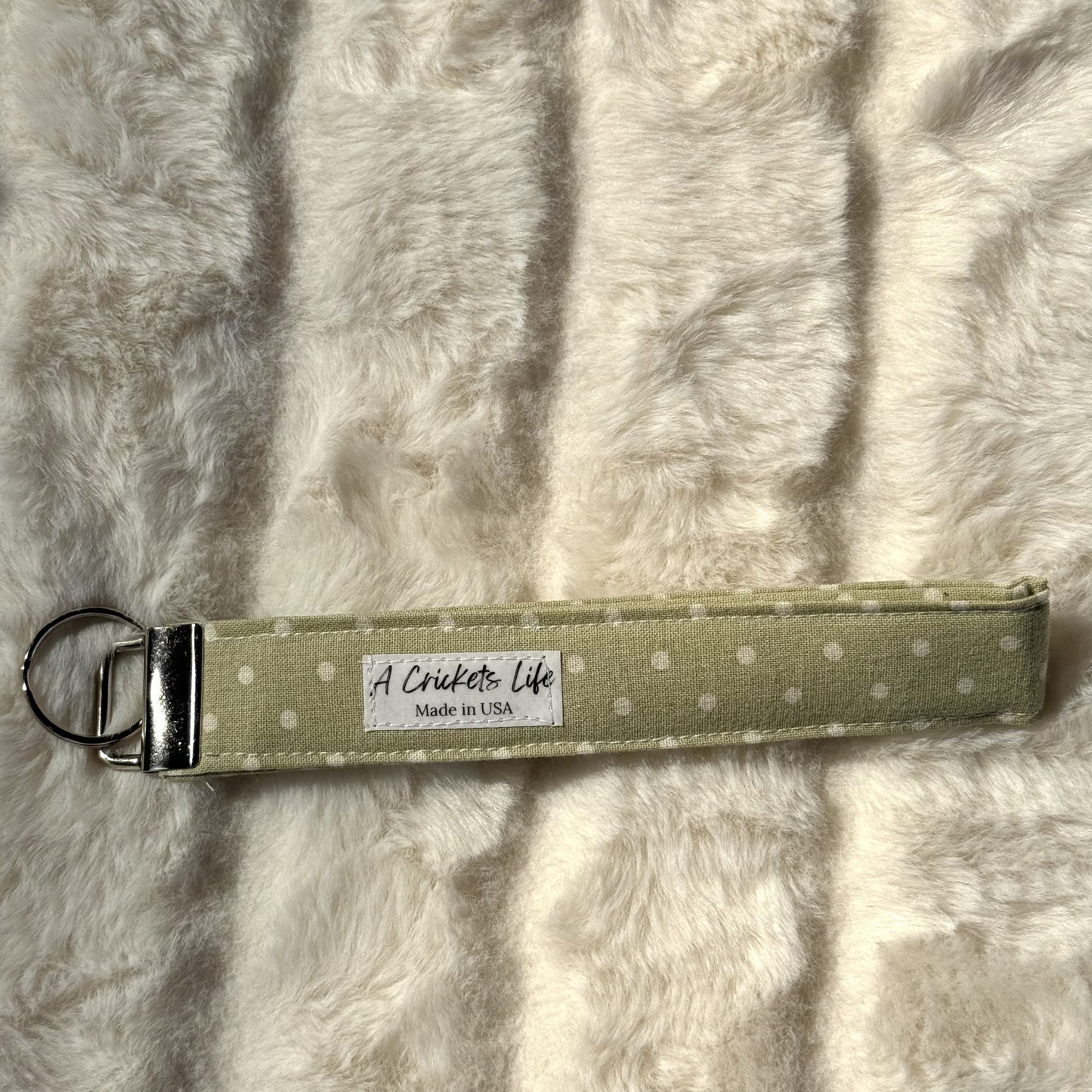 Sweet Pea Dot Wristlet