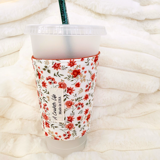 Fall Reversible Coffee Sleeve