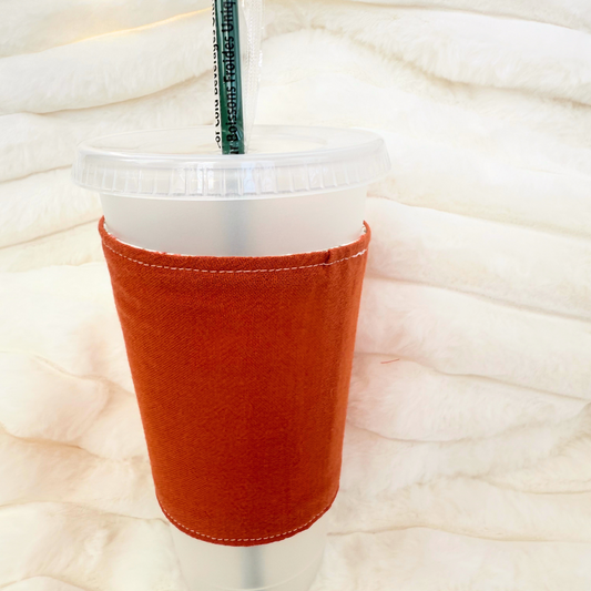 Fall Reversible Coffee Sleeve