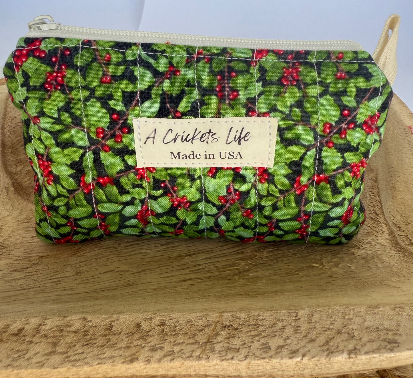 Handmade Christmas Keychain Wallet