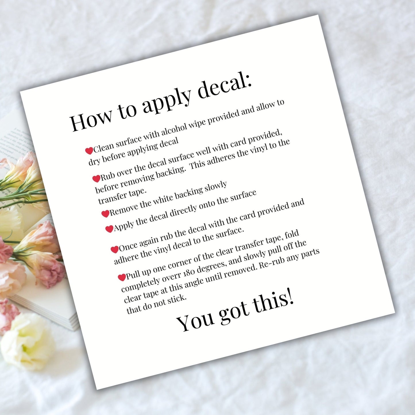 Joyful Merry and Blessed Vinyl Decal • Christmas DIY Decor