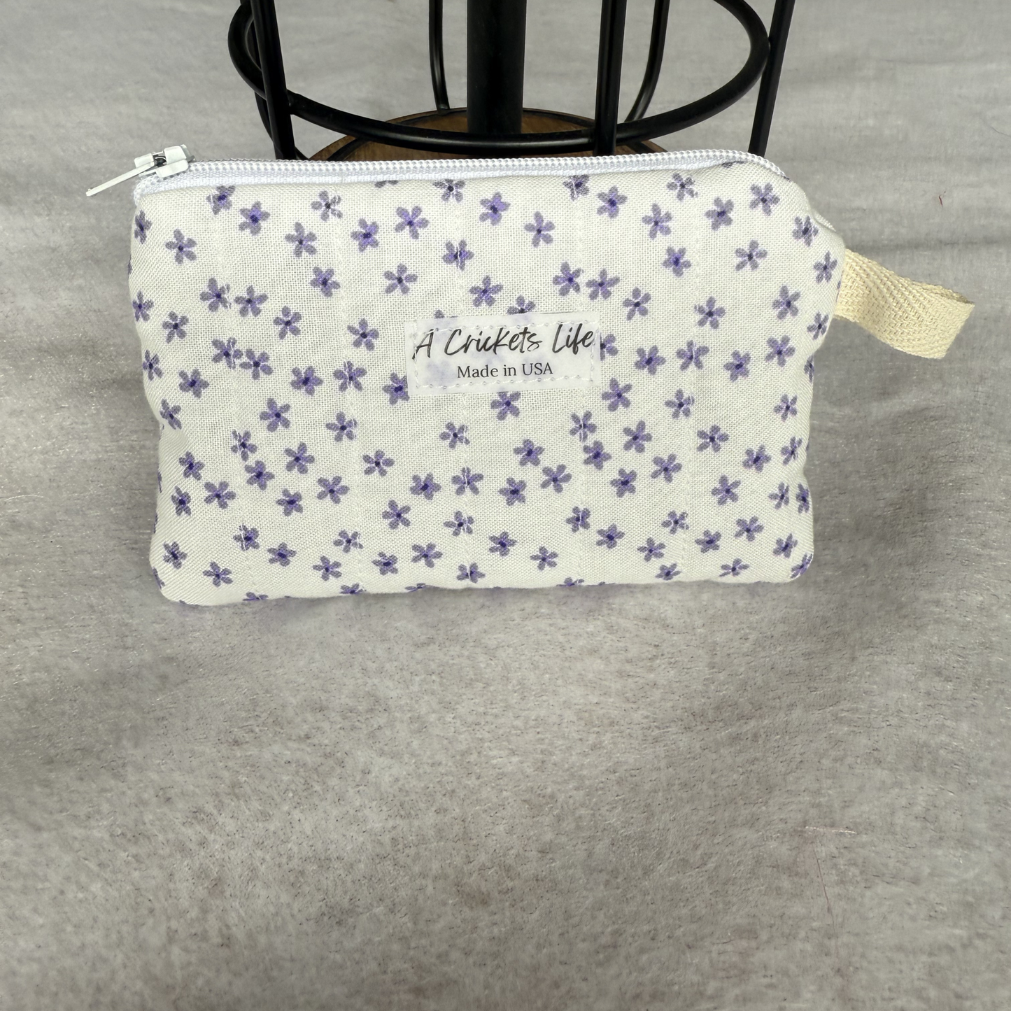 Purple Flower Power Wallet
