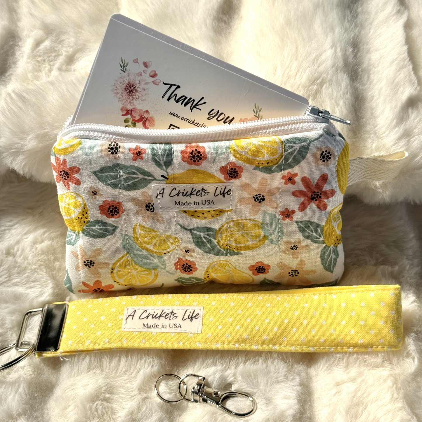 Lemon Yellow Wallet