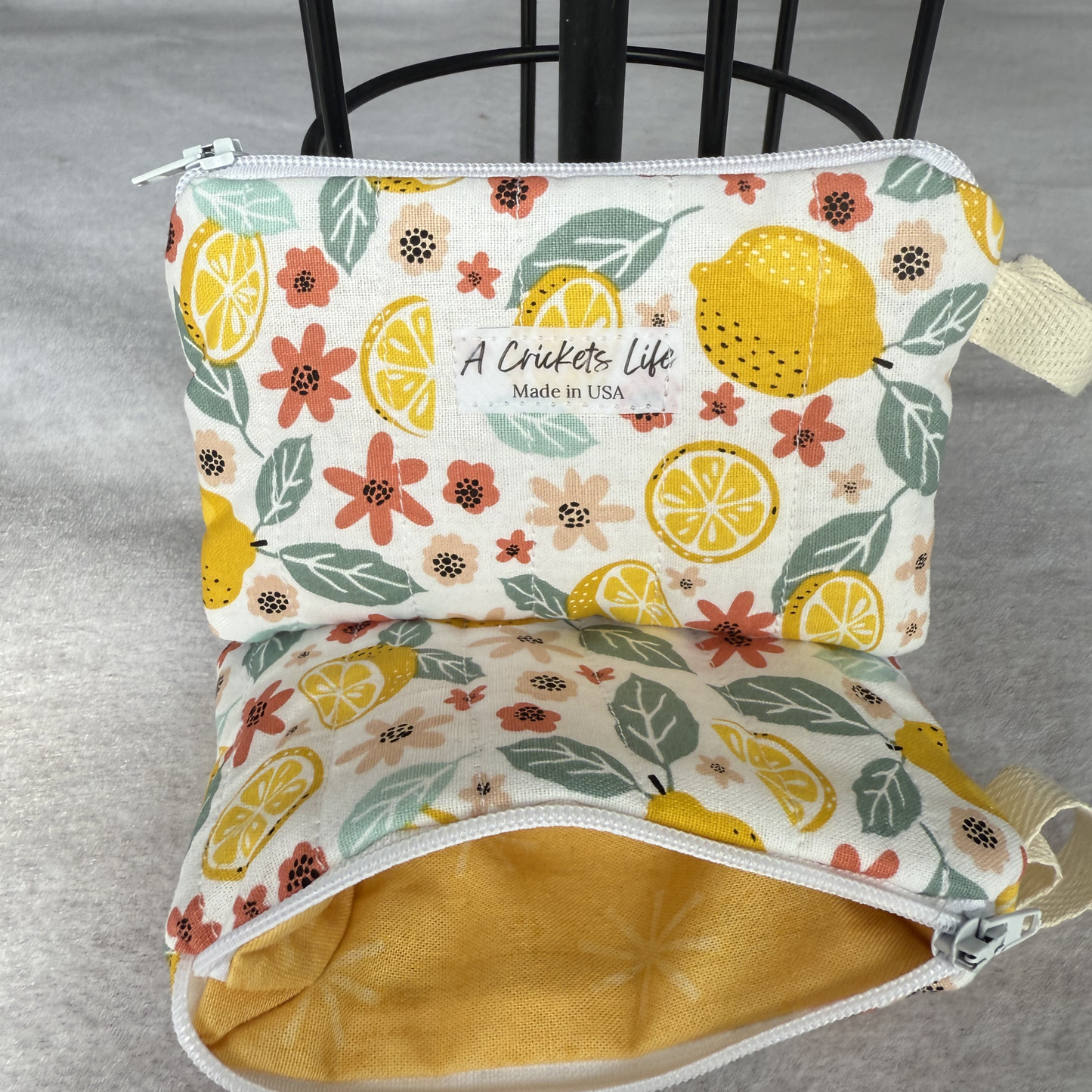 Lemon Yellow Wallet