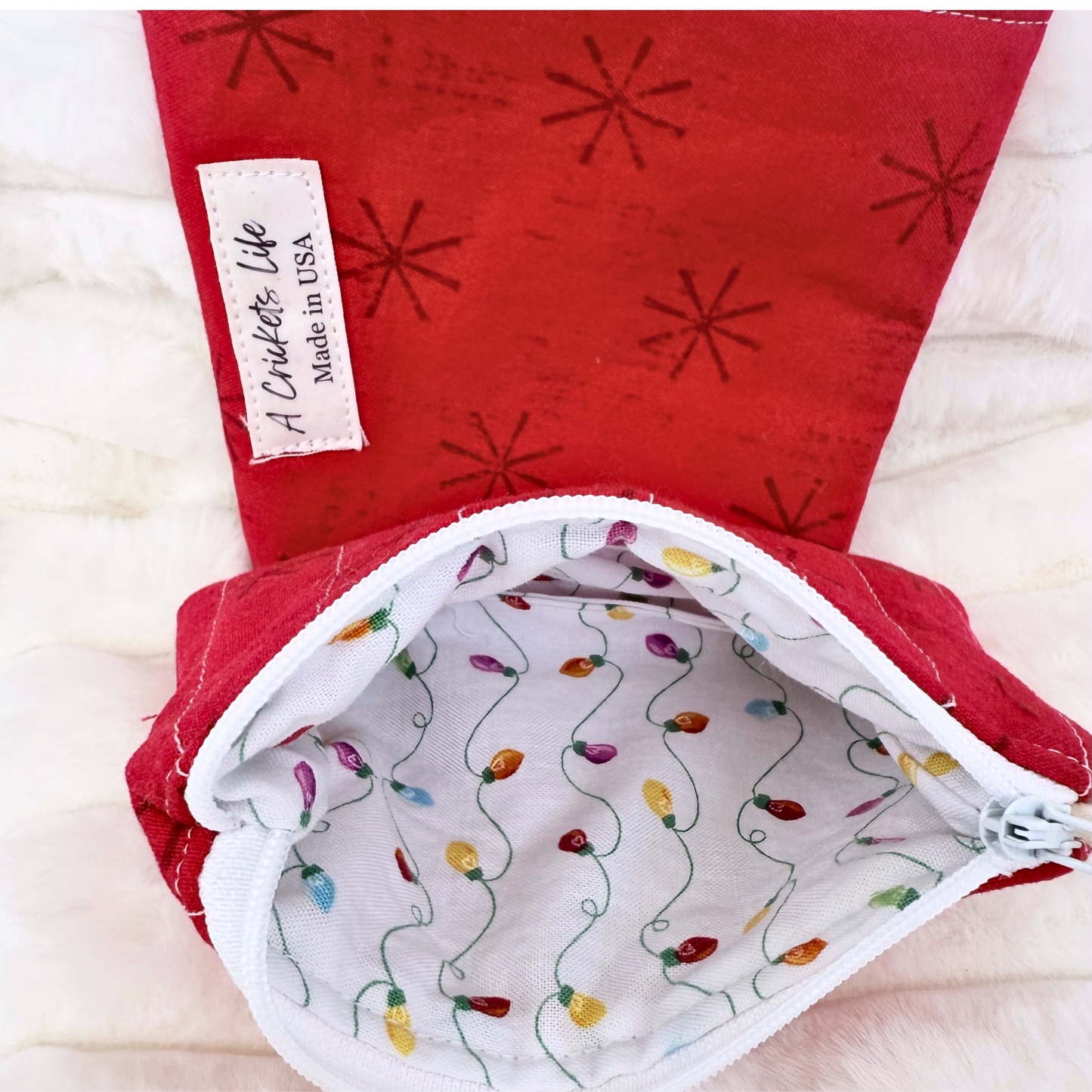 Handmade Christmas Keychain Wallet