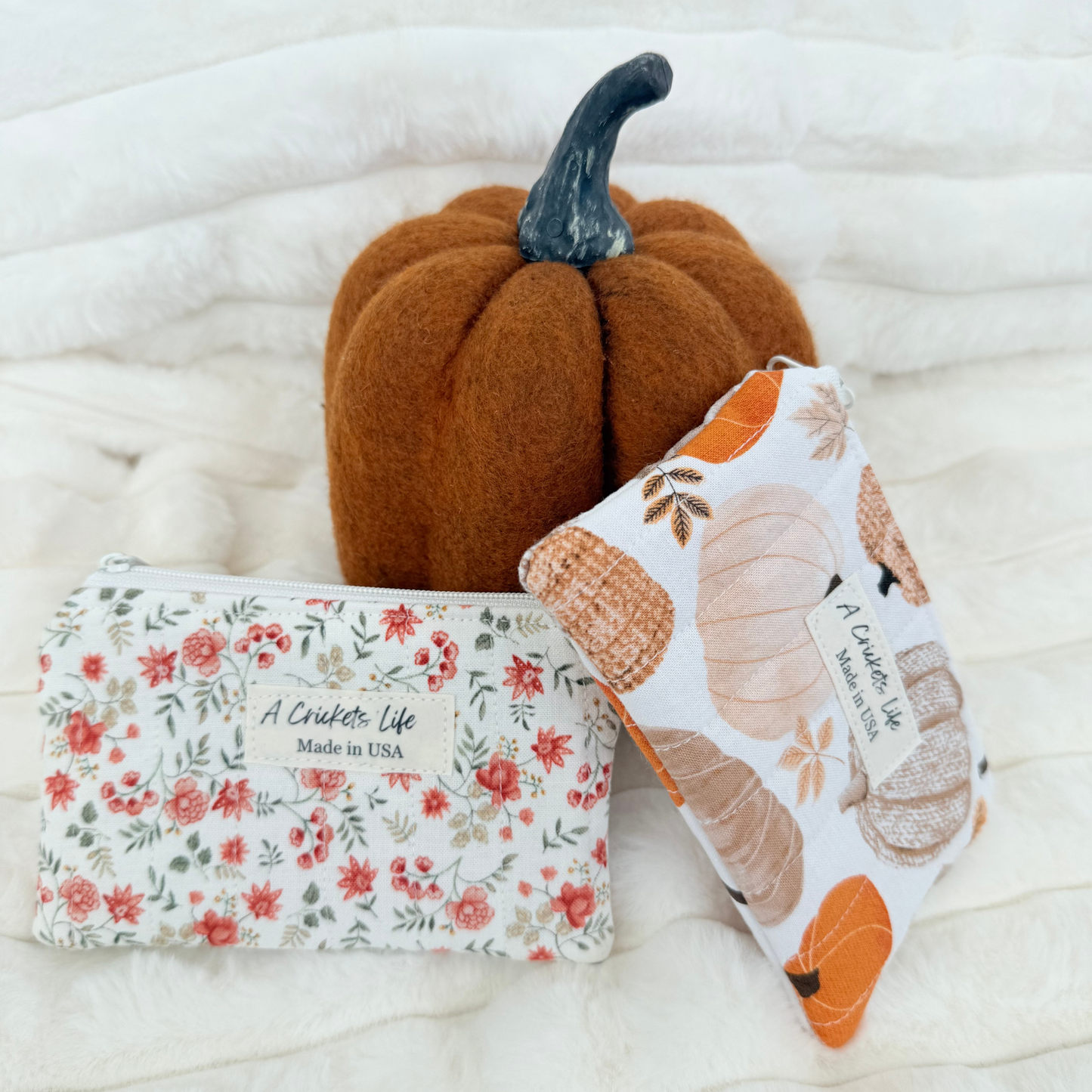 Handmade Fall Keychain wallets