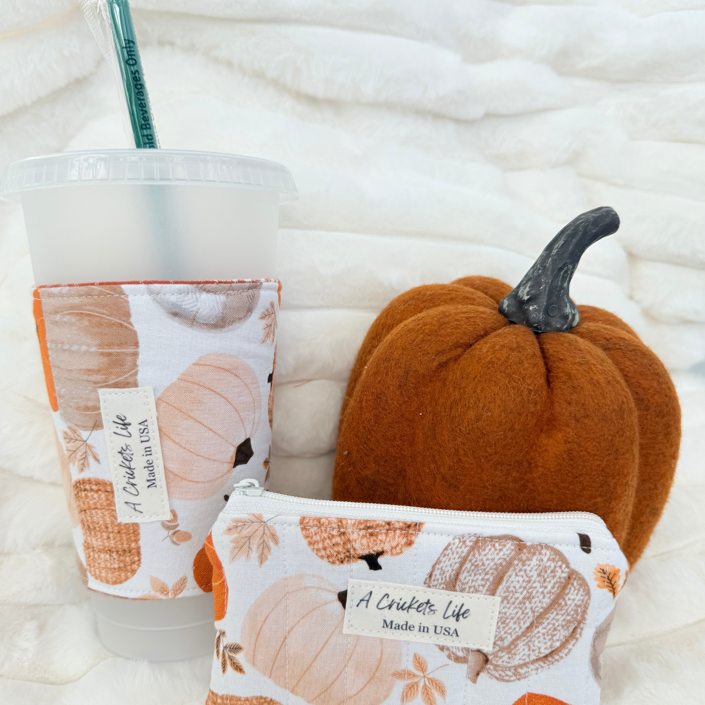 Handmade Fall Keychain wallets