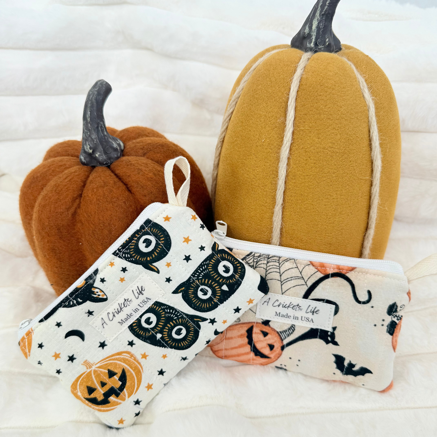 Handmade Keychain Wallets for Halloween
