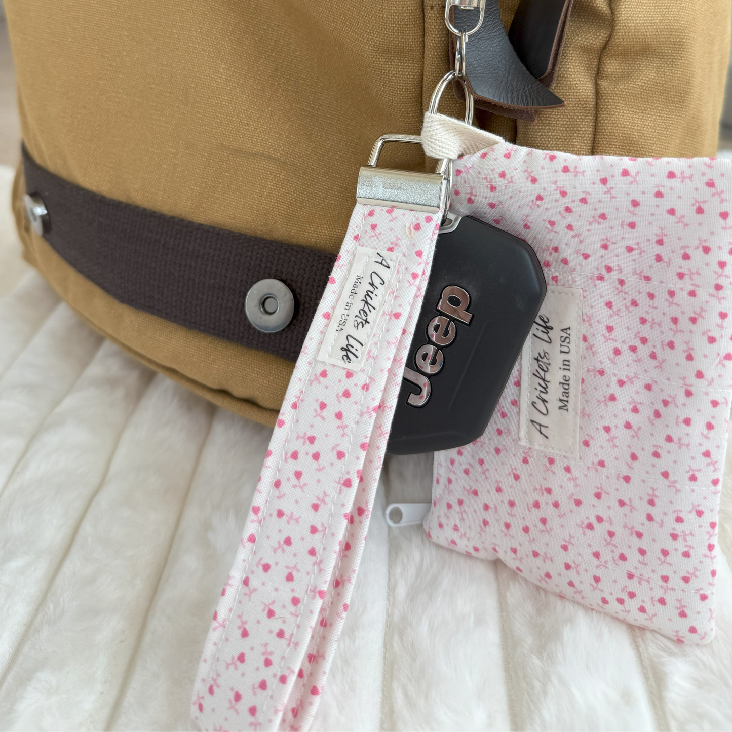 Sweetheart Charm Wristlet