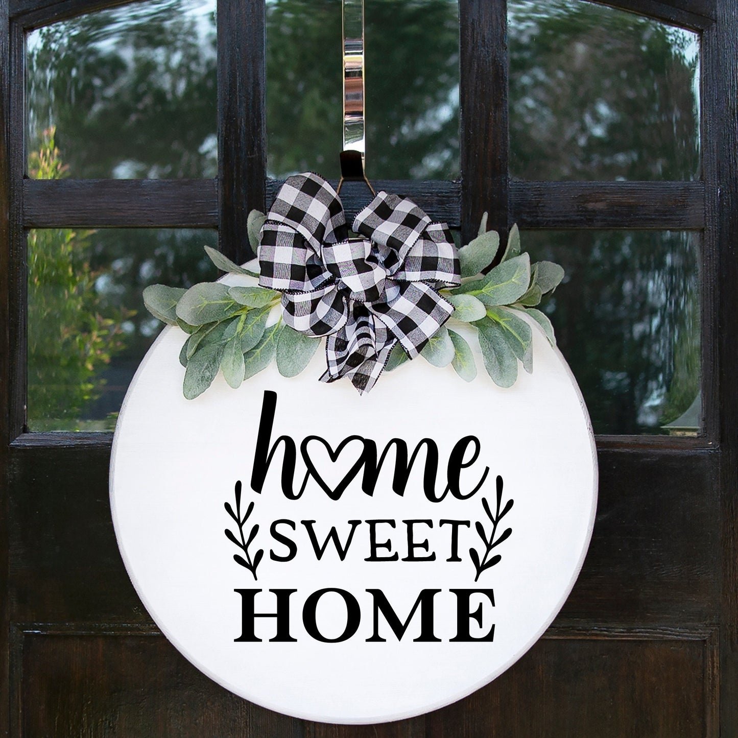 Home Sweet Home Vinyl Decal • DIY Farmhouse Decor