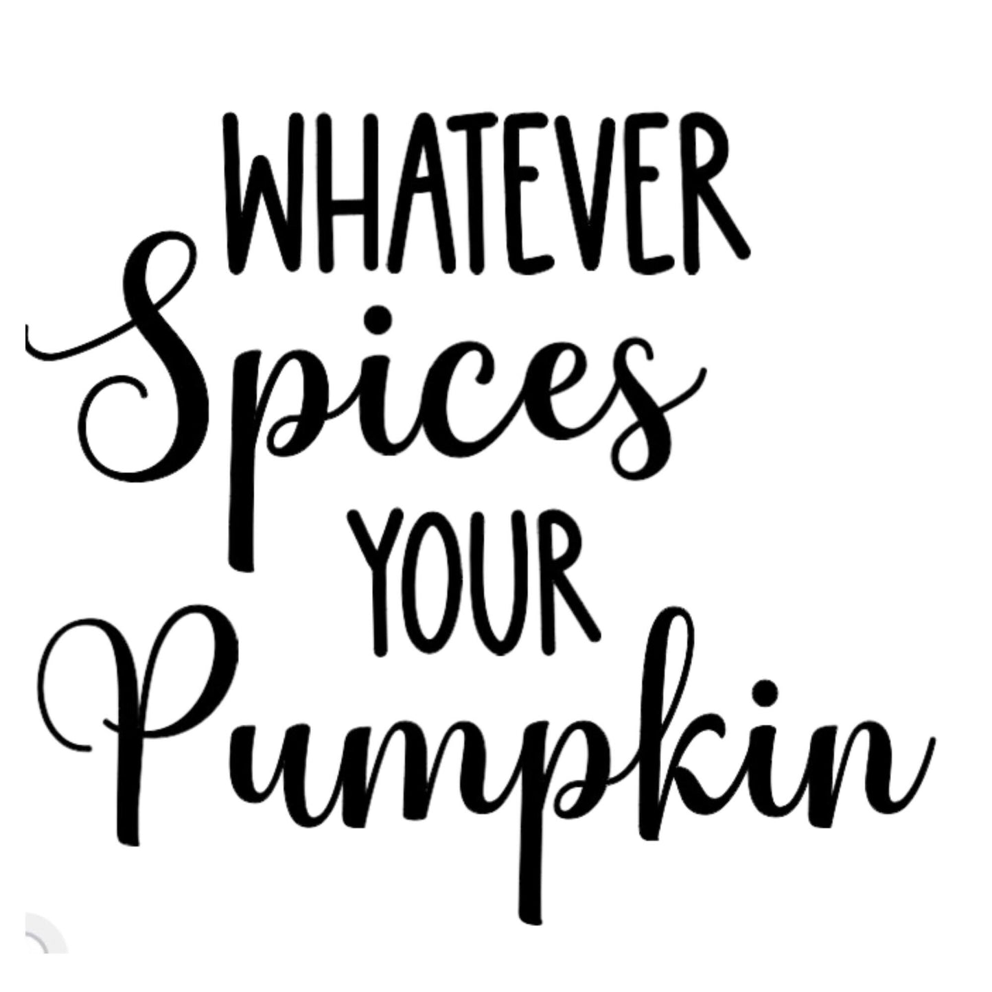 Pumpkin Spice Decal: Fall Home Decor DIY Project