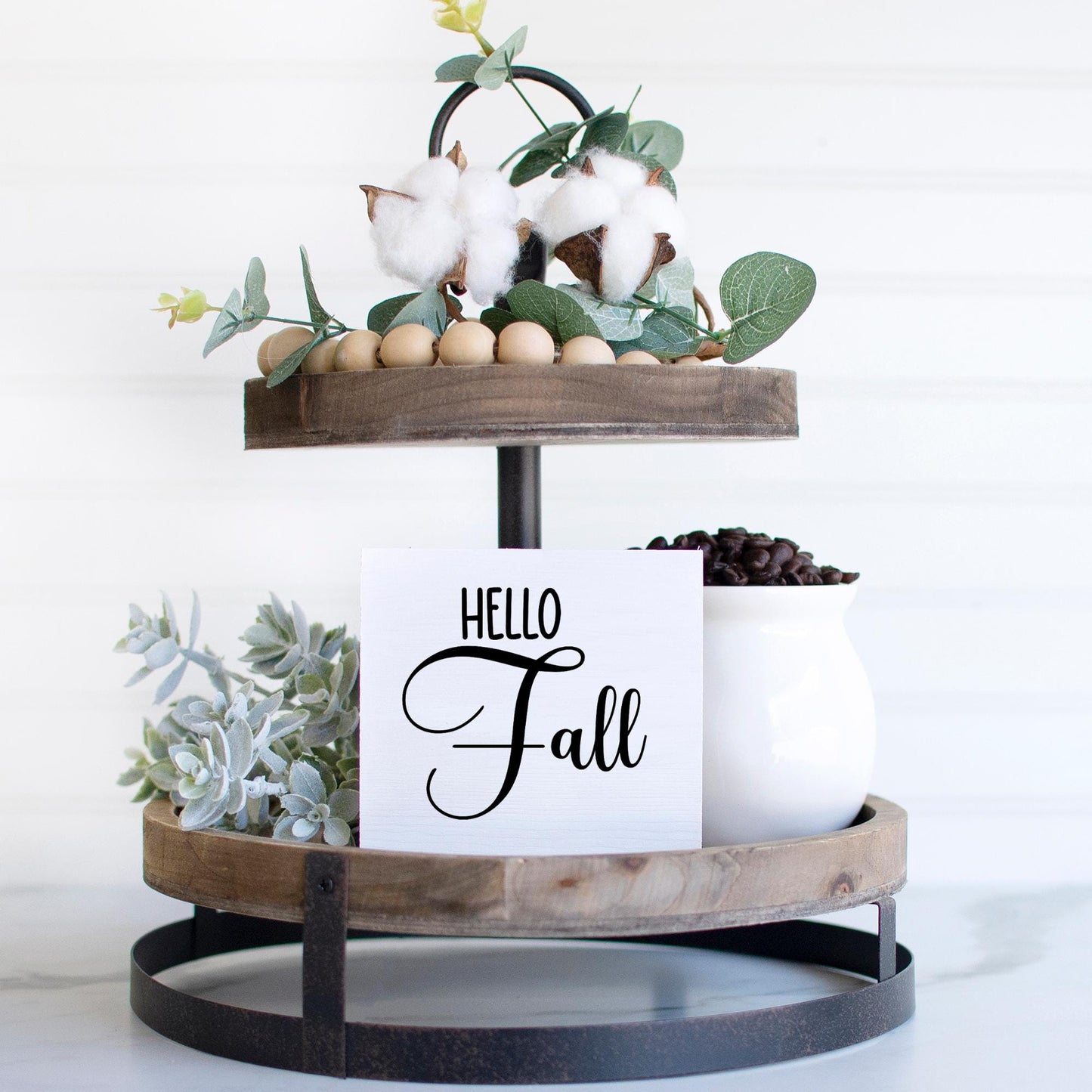 Hello Fall Decal • Decal Only • Porch Sign DIY • Housewarming gift