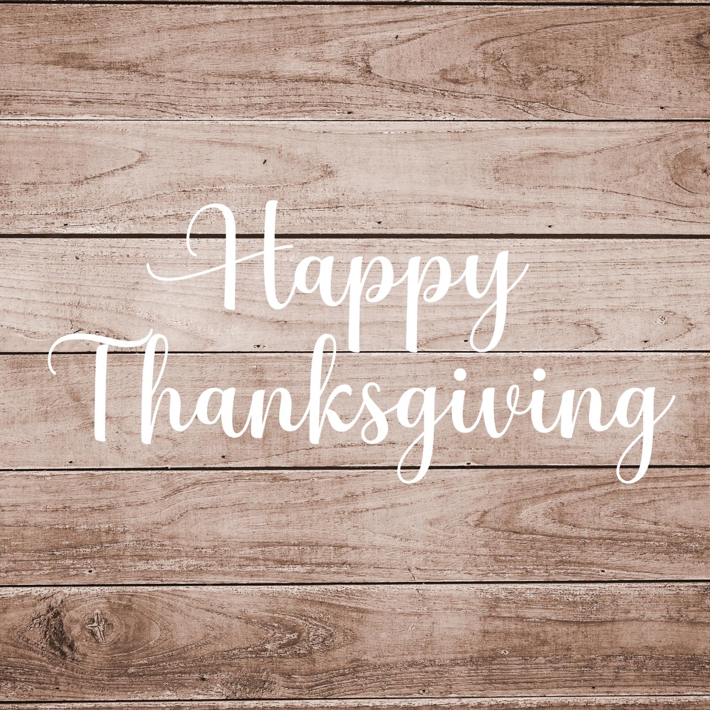 Thanksgiving Sign Decal: Farmhouse Fall Decor, Rustic Holiday